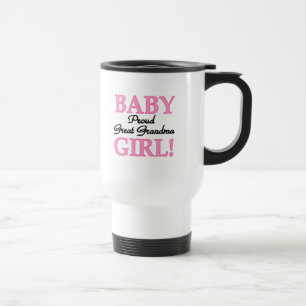 Mug De Voyage Fier Grand Grand-mère Baby Girl Tshirts et cadeaux
