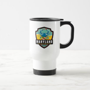 Mug De Voyage Fierté de l'État   Maryland