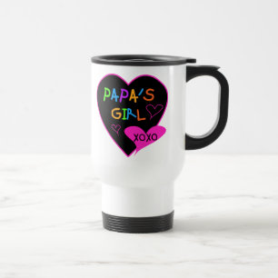 Mug De Voyage Fille de Papa Tee - shirts, Casquettes, Mugs, Bout