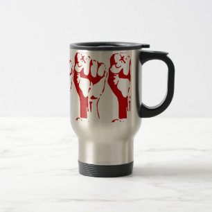 Mug De Voyage fist-296563 SANG SANG poing de pouvoir combat agre