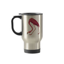 Flamant rose américain rose Audubon Bird Art Vinta