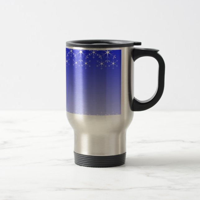 Mug De Voyage Flambeaux de Noël (Droit)