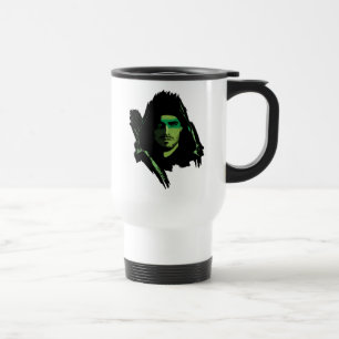 Mug De Voyage Flèche Découpe verte avec flèche