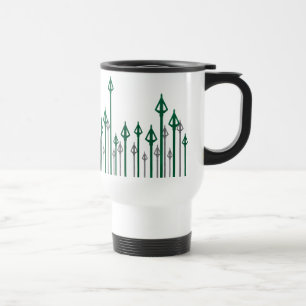Mug De Voyage Flèches de verticale de la flèche   graphiques