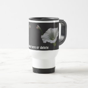Mug De Voyage Fleur de Gloire du Matin Personnalisée