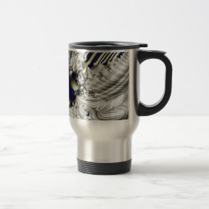 Mug De Voyage Fleur noire