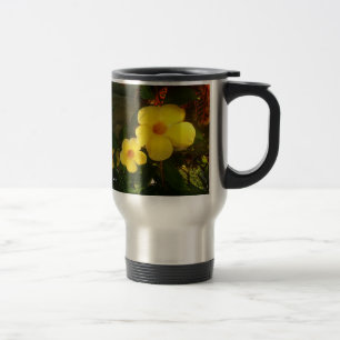 Mug De Voyage Fleurissez le jGibney 2014 jaune de plage de cacao