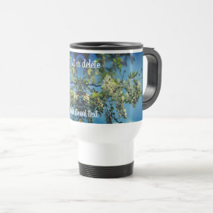 Mug De Voyage Fleurs de criquets personnalisées