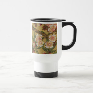 Mug De Voyage Fleurs Japonaises Asiatiques Floraison de Cerisier