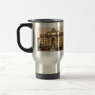 Mug De Voyage Fontaine de TREVI, Rome, Latium, Italie