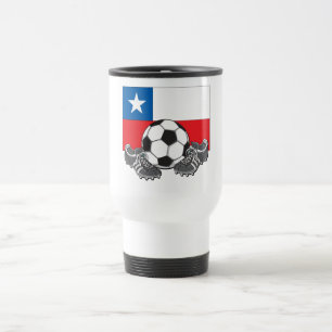 Mug De Voyage Football de football Team Chili