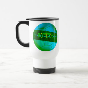 Mug De Voyage Football Neon Vert