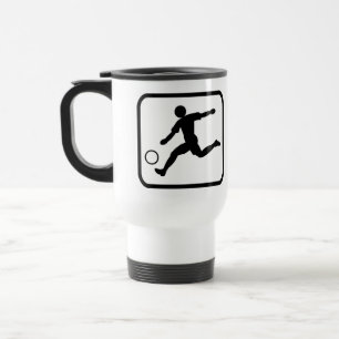 Mug De Voyage Footballeur Pro