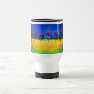 Mug De Voyage forêt peinte