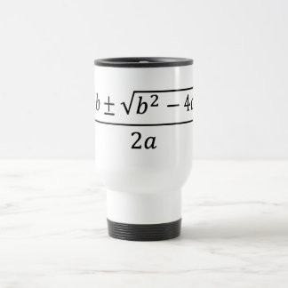 Mug De Voyage Formule quadratique
