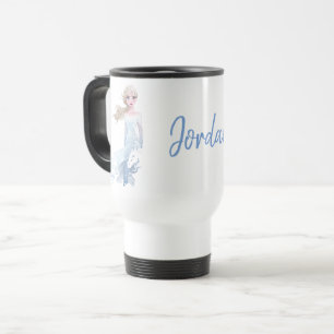 Mug De Voyage Frozen 2 : Illustration de l'aquarelle Elsa