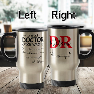 Mug De Voyage Funny Personalized Doctor drôle docteur disant
