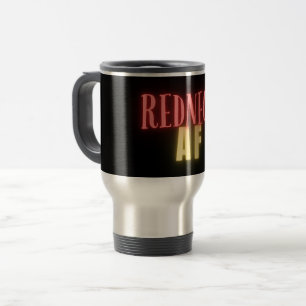 Mug De Voyage Funny Redneck AF Neon Personnalisé