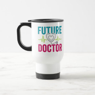 Mug De Voyage Futur Médecin   Cadeau Médical Mignon pour la Jour