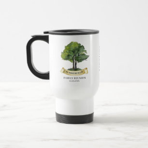 Mug De Voyage Garde d'arbre de réunion familiale personnalisée