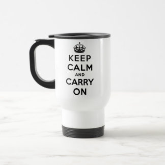 Mug De Voyage gardez le calme et continuez l'original