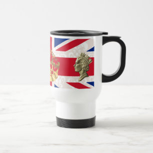 Mug De Voyage Gardez le calme et le règne dessus