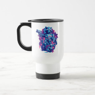 Mug De Voyage Gardiens de la Galaxie Graphique d'équipe stylisé