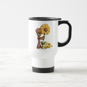Mug De Voyage Gardiens de la Galaxie Groot bébé et marguerite