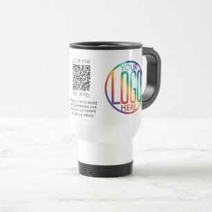 Mug De Voyage Générateur de code QR et votre logo commercial