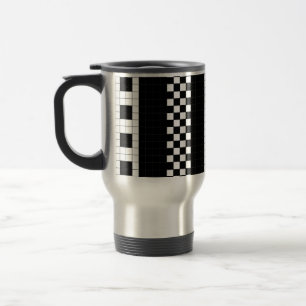 Mug De Voyage Géométrie Plaid du métro RL90