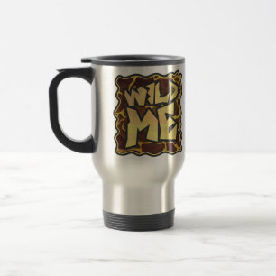 Mug De Voyage Giraffe Brown et jaune