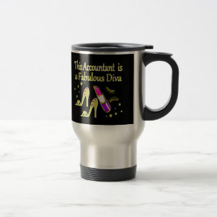 MUG DE VOYAGE GLITZY GOLD COMPTANT DESIGN