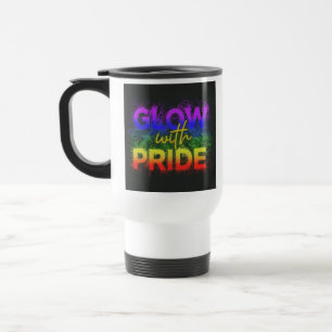 Mug De Voyage "Glow with Pride" Canette de café de voyage