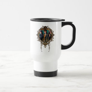 Mug De Voyage Golden Newt, Tina et Leta Art Déco Portrait