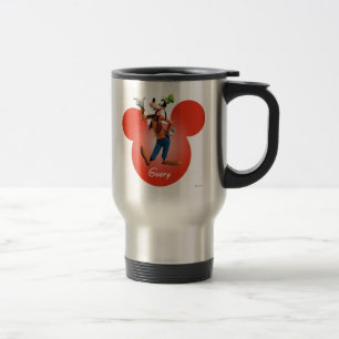 Mug De Voyage Goofy   Icône de tête de Mickey
