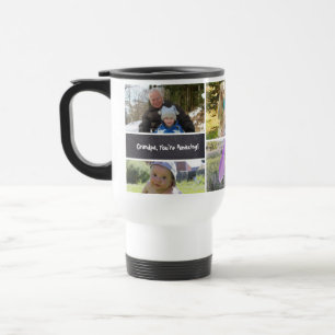 Mug De Voyage "Grand-père, tu es Extraordinaire" Photo personnal