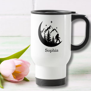 Mug De Voyage Grand Pied Sasquatch Squatchy Extérieur Nature Per