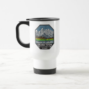 Mug De Voyage Grand Teton National Park Wyoming Vintage