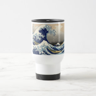 Mug De Voyage Grande vague Kanagawa peinture japonaise