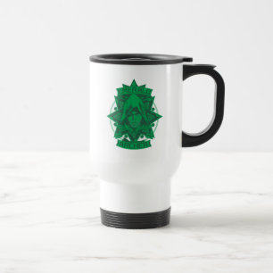 Mug De Voyage Graphique vert de la flèche Archer