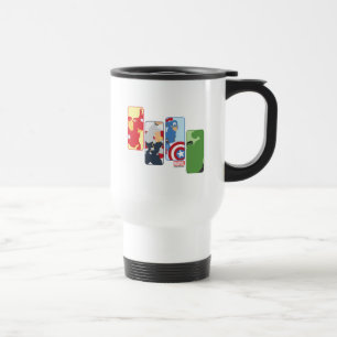Mug De Voyage Graphisme Iconique Avengers