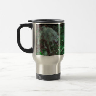 Mug De Voyage GRAY WOLF Supporter animal cadeau Voyage Mug