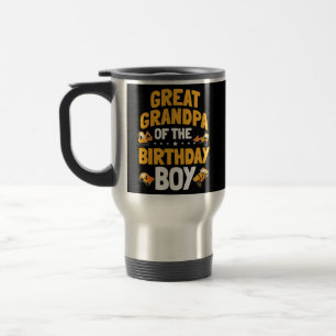Mug De Voyage Great Grandpa of the Birthday Boy Construction