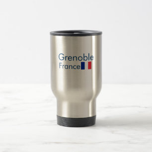 Mug De Voyage Grenoble, France Voyage / Mug Commuter