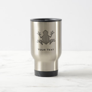 Mug De Voyage Grenouille balayée de regard en métal