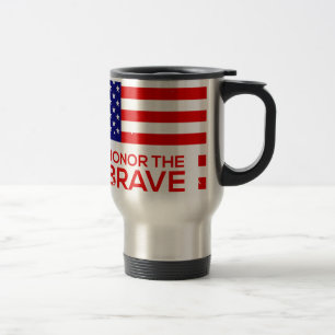 Mug De Voyage Grunge de la fête commémorative