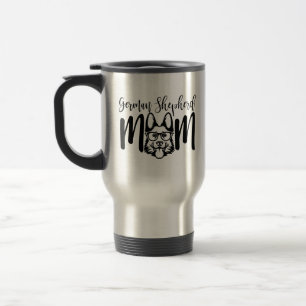 Mug De Voyage GSD German Shepherd Maman sur