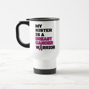 Mug De Voyage Guerrier/Bloc/Soeur...Cancer du sein