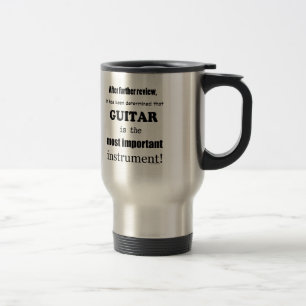 Mug De Voyage Guitare instrument le plus important