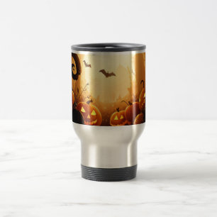 Mug De Voyage Halloween/chauve-souris/Citrouille/automne